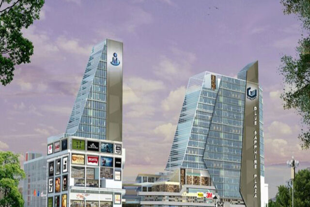 Galaxy Blue Sapphire Plaza